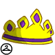 Fanciful Yellow Gemmed Crown
