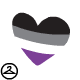 Asexual Pride Heart Markings