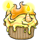 Lemon Moehog Cupcake