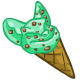 Mint Chip Skeith Cone