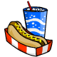Hot Dog and Fizzy Drink