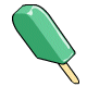Mint Explosion Ice Lolly