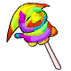 Rainbow Poogle Lolly