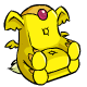 Padded Yellow Elephante Chair