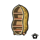 Peanut Bookcase