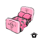 Pink Lenny Bed