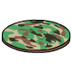 Green Camouflage Rug
