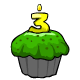 Crunchy Snot Birthday Cupcake