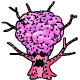 Pink Brain Tree Plushie