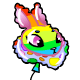 Rainbow Cybunny Balloon