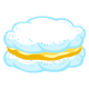 Cheesy Cloud Cookie