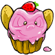 Strawberry Mynci Day Cupcake
