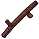 Simple Wooden Fighting Staff