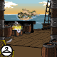 View of Krawk Island from Ship Background