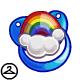 Baby Rainbow Pride Binky