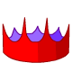 Red and Purple Cracker Hat