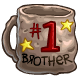 #1 Brother Coffee Mug