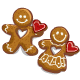 Piece of my Heart Gingerbread Cookies