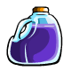 Container of Purple Liquid