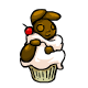 Chocolate Usul Cupcake