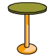 Round Green Table
