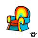 Rainbow Arm Chair