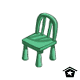 Simple Green Chair