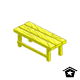 Simple Yellow Table