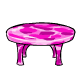Pink Camouflage Patio Table