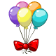 Neopets 10th Birthday Balloon Bunch