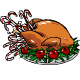 Turkey With Candy Cane Stuffing