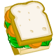 Tofu and Veggie Sandwich
