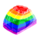 Half Rainbow Jelly