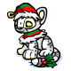Christmas Kougra Plushie