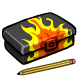 Fire Pencil Box