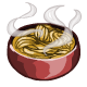 Steaming Hot Udon Noodles