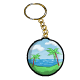 By the Beach Keyring