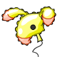 Yellow Blumaroo Balloon