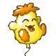 Yellow Chia Balloon