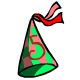 Checkered Neopets Party Hat