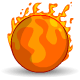 Fiery Bouncy Ball