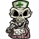 Nurse Skeleton Bobblehead