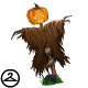 Scary Evil Pumpkin Scarecrow