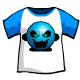 Blue Marbleman T-shirt