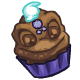Chomby Head Cupcake