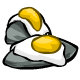 Eggs on Rock