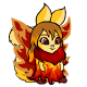 Fire Faerie Usuki Doll
