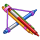 Crayon Crossbow